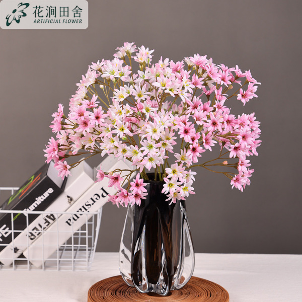 Simulated flower cherry blossom lilac small chrysanthemum high-end…