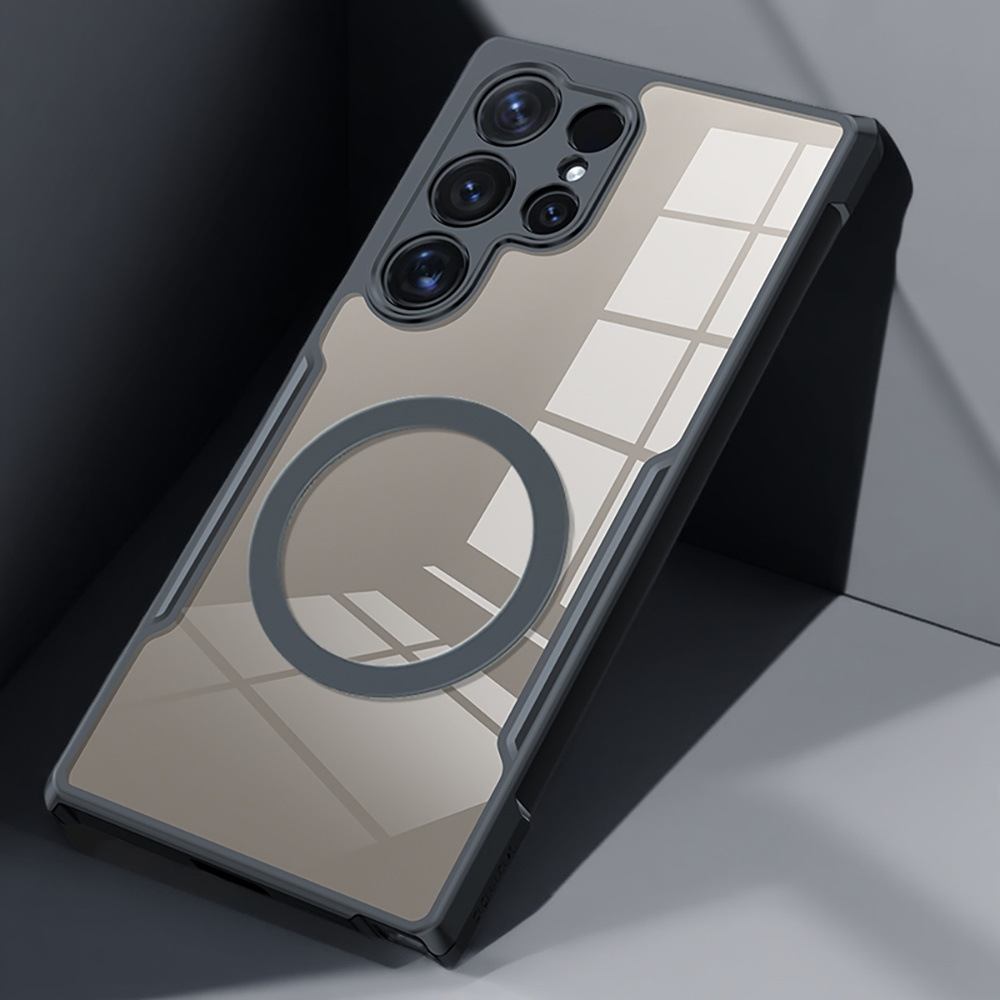 讯迪适用三星S25UITRA手机壳磁吸全包防摔S25U保护套硅胶透明软壳