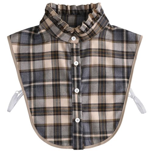 Women's fake collar for women in autumn and winter, all-match fashionable pointed collar houndstooth shirt collar, women's long shirt collar, spring and autumn