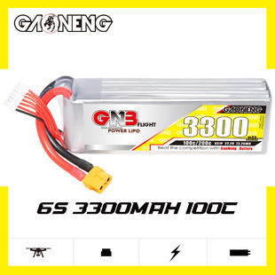 GNB����3300mAh 6S 22.2V 100C�b�؟o�˙C��ģFPV�늳�GAONENG