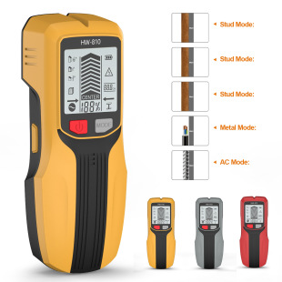 Multifunctional Metal Detector Hole Drilling Detection Positioning Inner Wire Wall Detector Handheld Metal Detector