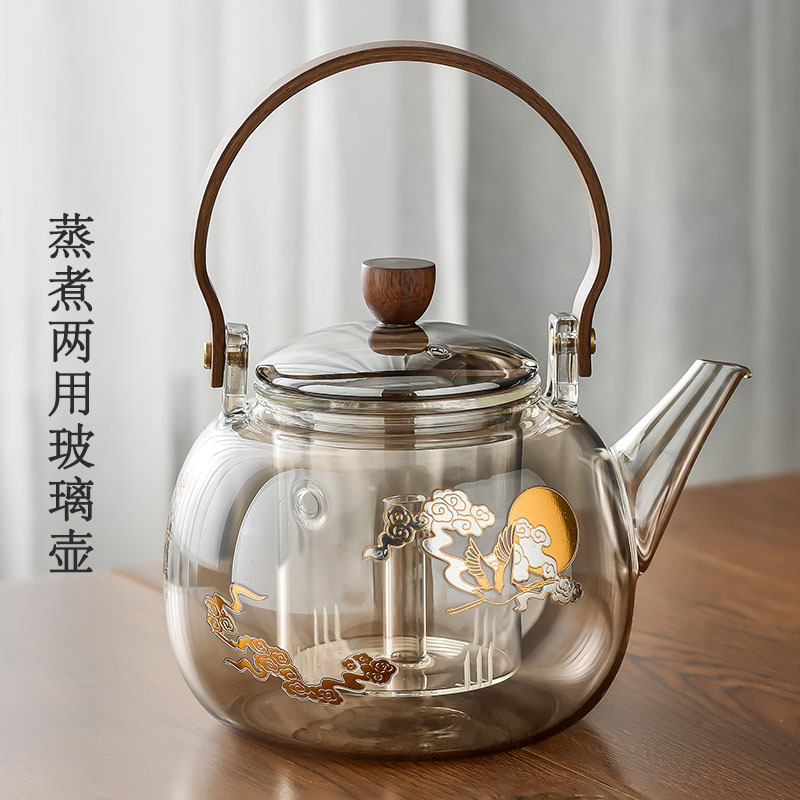 Glass flavored tea