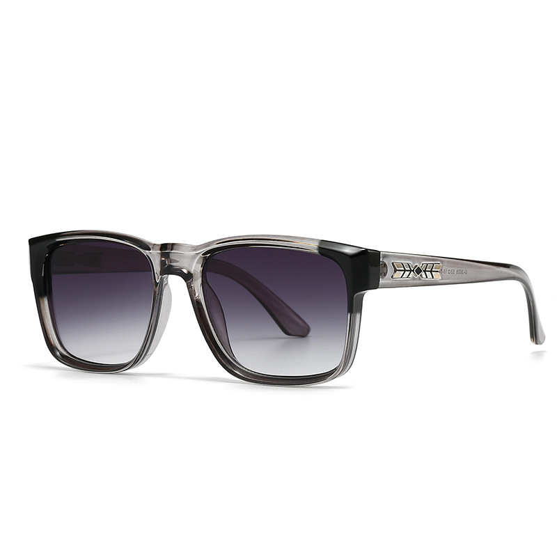 Cross-border Miami beach sunglasses rice nails European and American street photography ins net red model square sunglasses men's 3608_voghion.com