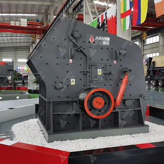 定制PF1520反击式破碎机花岗岩制砂机石灰石混凝土中硬物料粉碎机