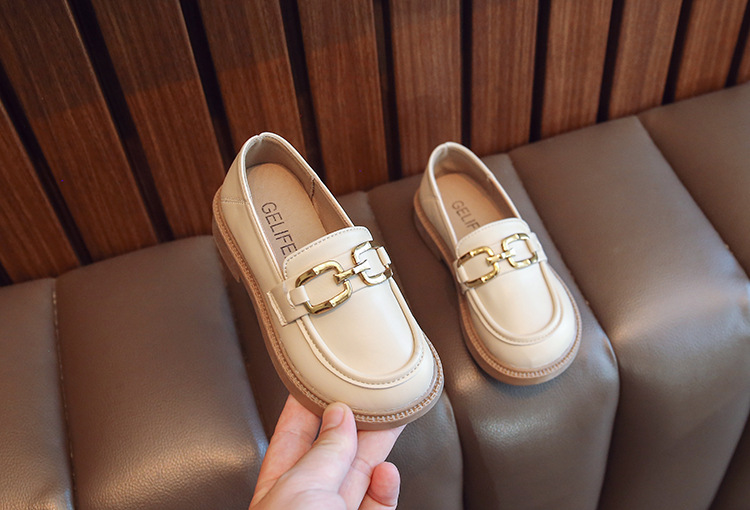 Meederchersschong am College-Stil, Loafers mat engem Fouss, nei Hierscht 2022 fir kleng Meedercher Liederschong, Kannerschong_voghion.com