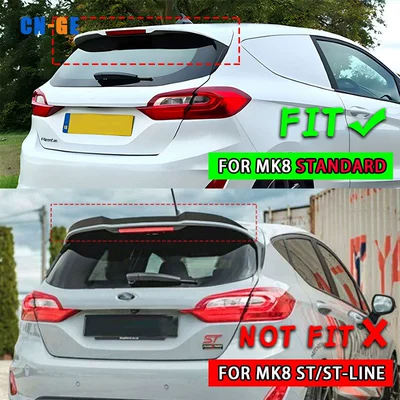 Suitable for Ford Fiesta Fixed wind wing