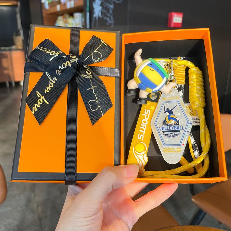 オリジナルミュウスタイルスポーツバッグペンダント菱形アクリルブランドキーホルダー小さなペンダントクリエイティブバドミントンペンダント|undefined
