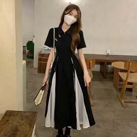 新中式连衣裙女装夏新款别致小众设计高级感旗袍改良图片色