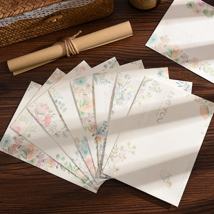 Vintage Artistic Envelope Ins Artistic Letterhead Blessing Message Greeting Card Postcard Storage Letter Bag Romantic Love Letter