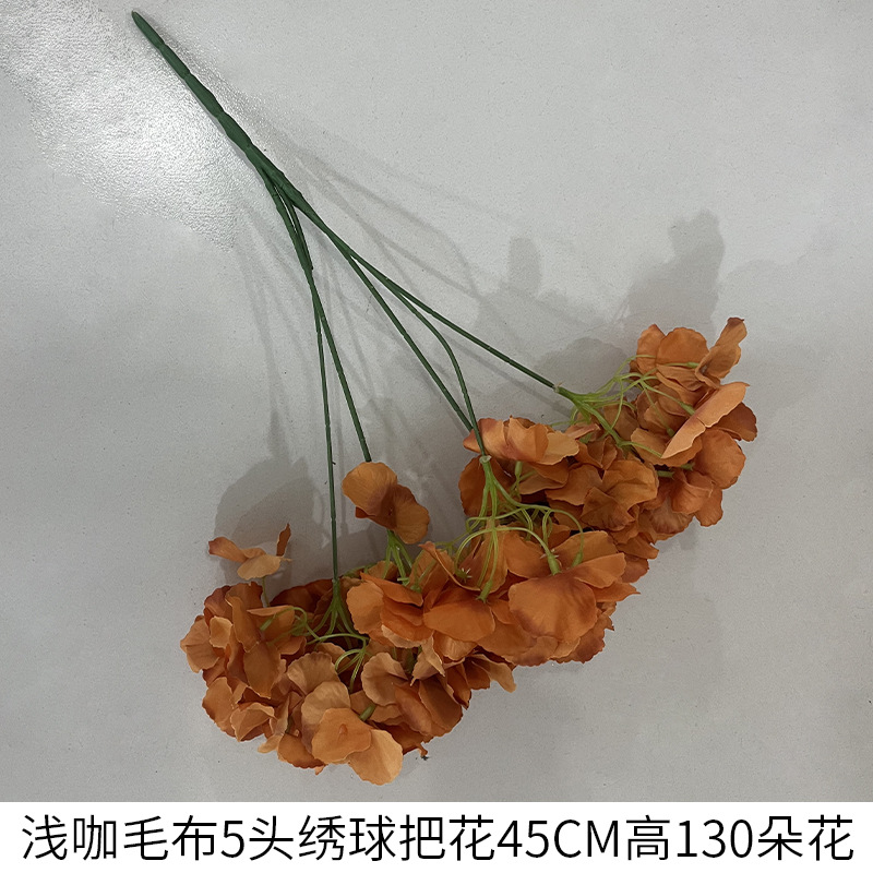 무성 수국 얕은 카페