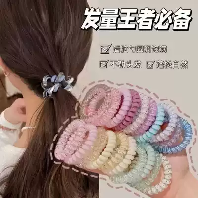 Korean-Style High-Quality Grape Coconut Hair Tie Saç üçün rezinlər
