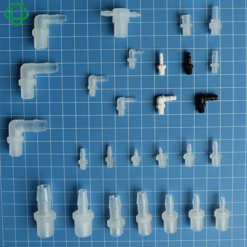 集优直供外牙内牙直通弯头橡胶软管宝塔塑料接头