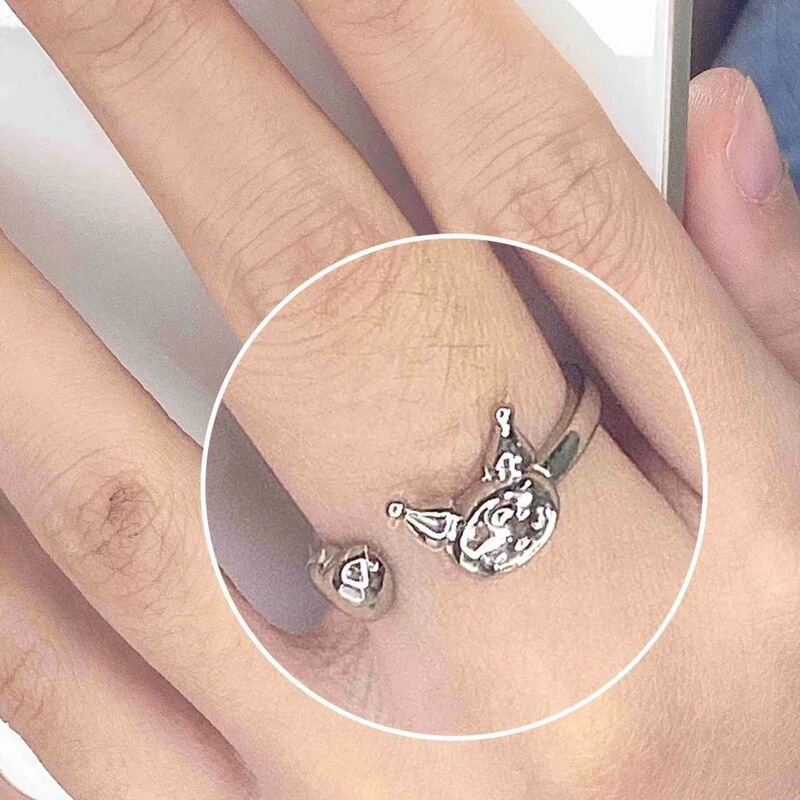 热卖百搭不掉色指环小众高级感精致精美戒指|undefined