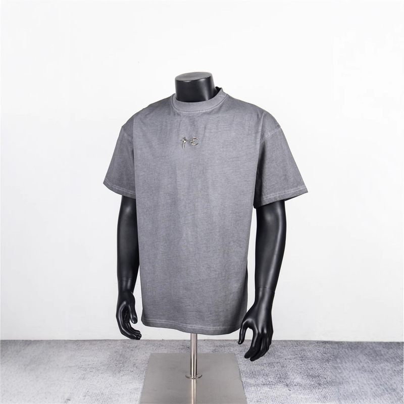 No Sleep Tide THUG CLUB Mob Club Street Hip Hop Basic Style Washed Loose Men's and Women's T-Shirt Tide No Sleep Tide THUG CLUB Mob Club Street Hip Hop Basic Style Washed Loose Men's and Women's T-Shirt Tide