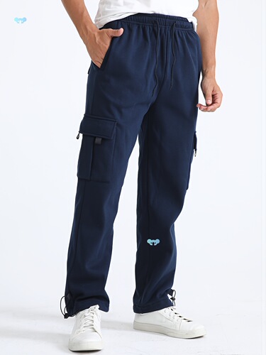 men's Casual Cargo Pants with Multiple Pockets Regular