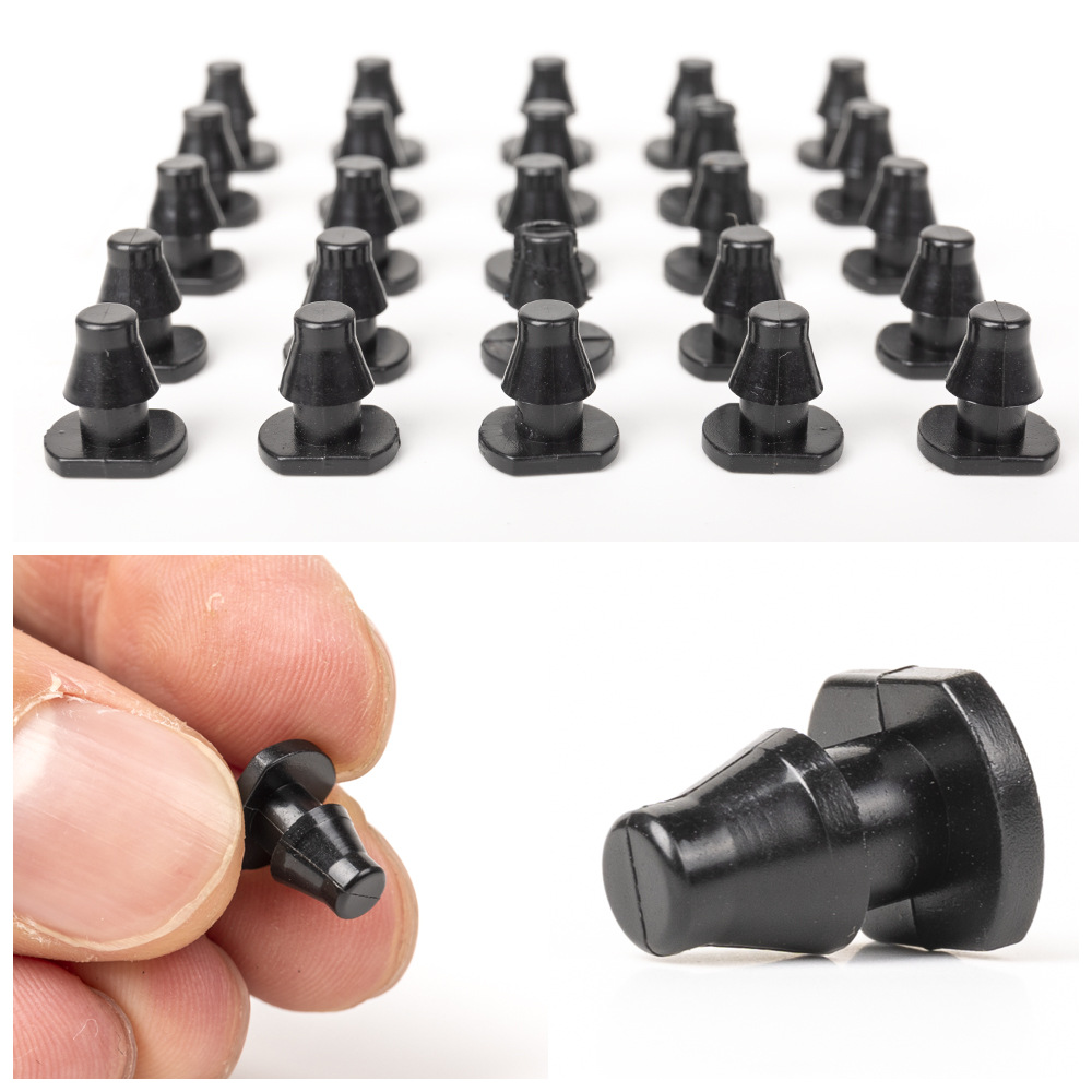 4 / 7mm tubo púbido tipo tapón superior para riego de jardinería accesorios de tubo capilar de micro-spray piezas de conexión de agua PE especial para agujeros de llenado