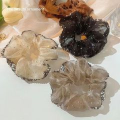 鉑思亞大腸發圈女高級感2023新款簡約氣質皮筋扎頭髮精緻頭飾髮飾