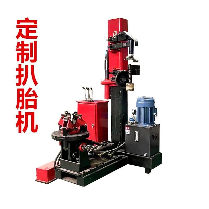 Máquina de desmontaje de neumáticos de camión vertical cambiador de neumáticos completamente automático