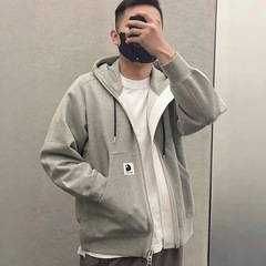 高品质 Sac@i×Car卡哈 拉链帽衫春秋男女日系联名休闲连帽外套