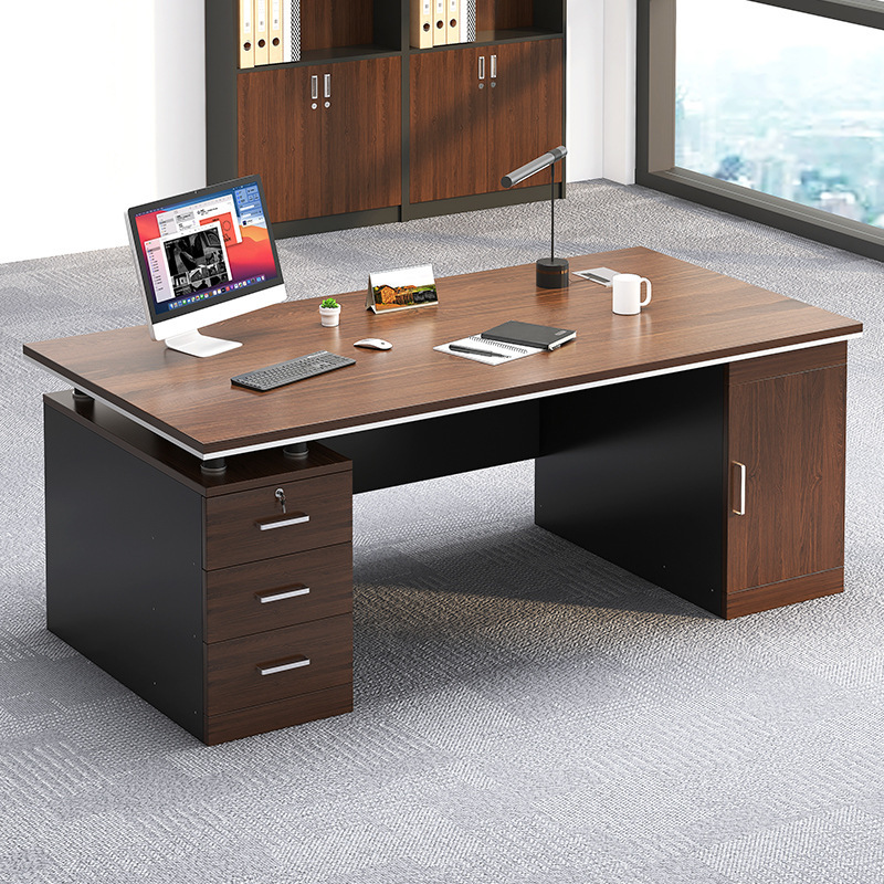 Desk Desktop Home Simple Computer Desk and Chair Combination Office Single Simple Writing Desk Executive Desk Table