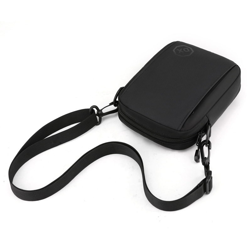 Men's crossbody bag with a high-end feel, small men's bag, travel bag, backpack, double-shoulder bag, multi-purpose men's crossbody bag undefined
