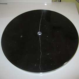 雄风石业厂家供应灯饰配重 大理石 可做衣帽架底座加工定 制