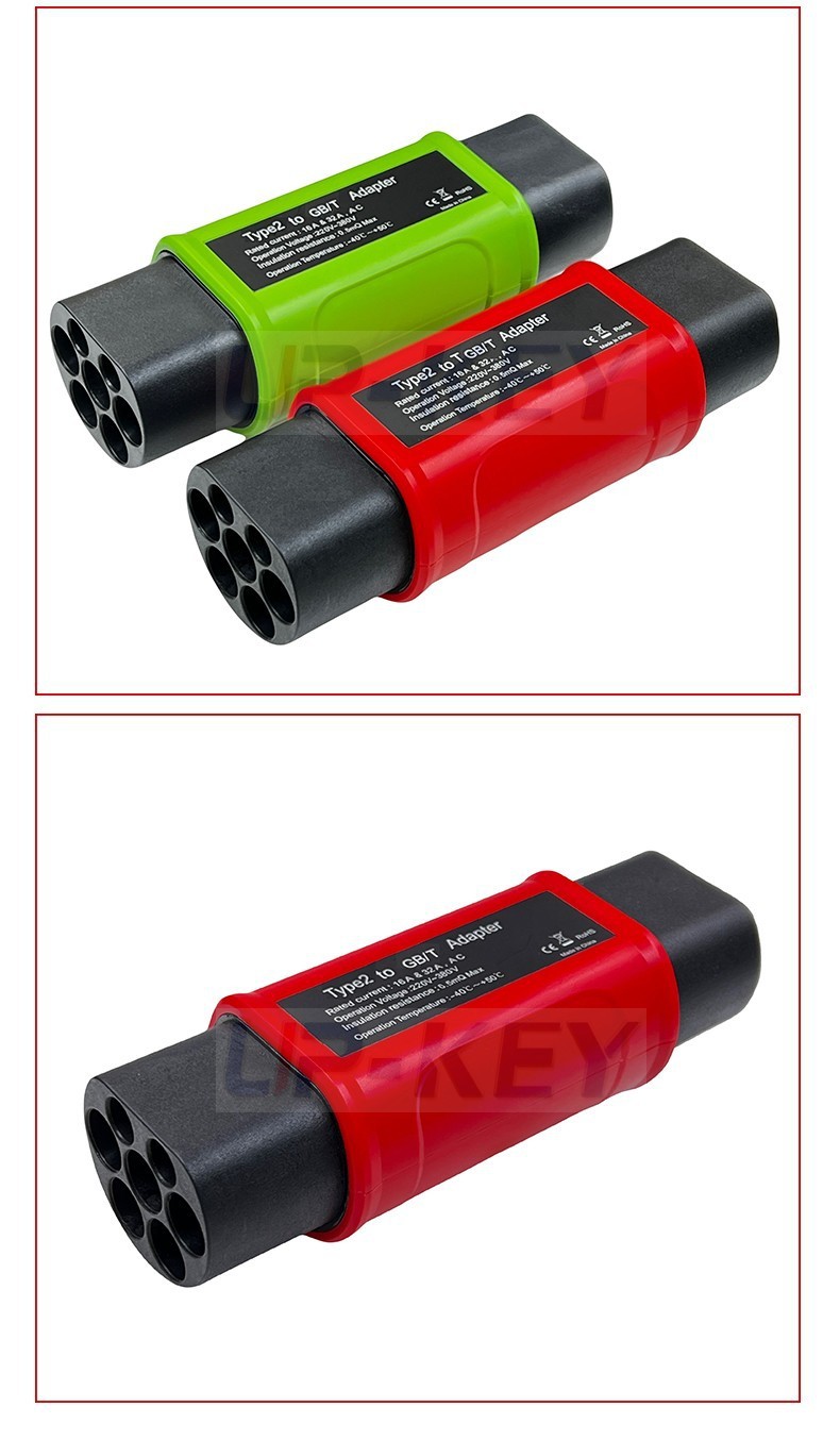 European standard adapter Type2 to GB/T Adapter for cross-border new energy vehicle charging conversion