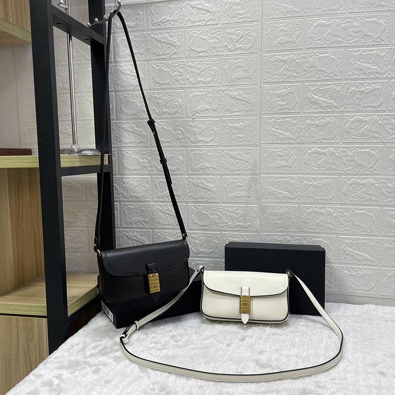 Pinko Style Fashionable Single-Shoulder Crossbody Bag Genuine Leather Mini Woc Fortune Bag Swallow Bag Messenger Genuine Leather Women's Bag