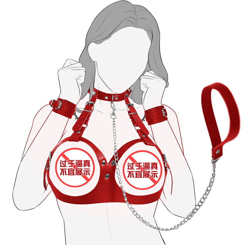 Sm Props for Adults, Restraint Harness, Auxiliary Couple Sex Toys, Cross-Border Teasing Lingerie, Sm Set