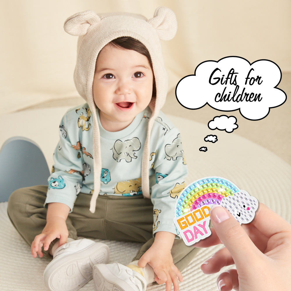 Nuevo 5d brillante diamante DIY hecho a mano diamante puntero diamante pintura llavero sirena unicornio helado juguete al por mayor