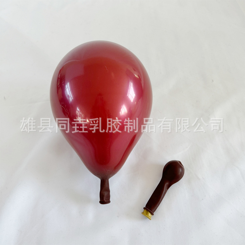 Globo de boda personalizado doble decoración de boda rojo granada artículos de boda globo de boda mayorista