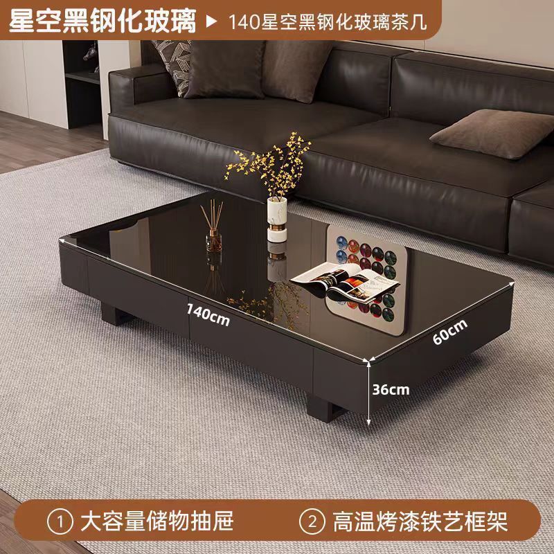 简约岩板茶几家具客厅家用简约风轻奢高级感小户型茶几大理石茶几|undefined