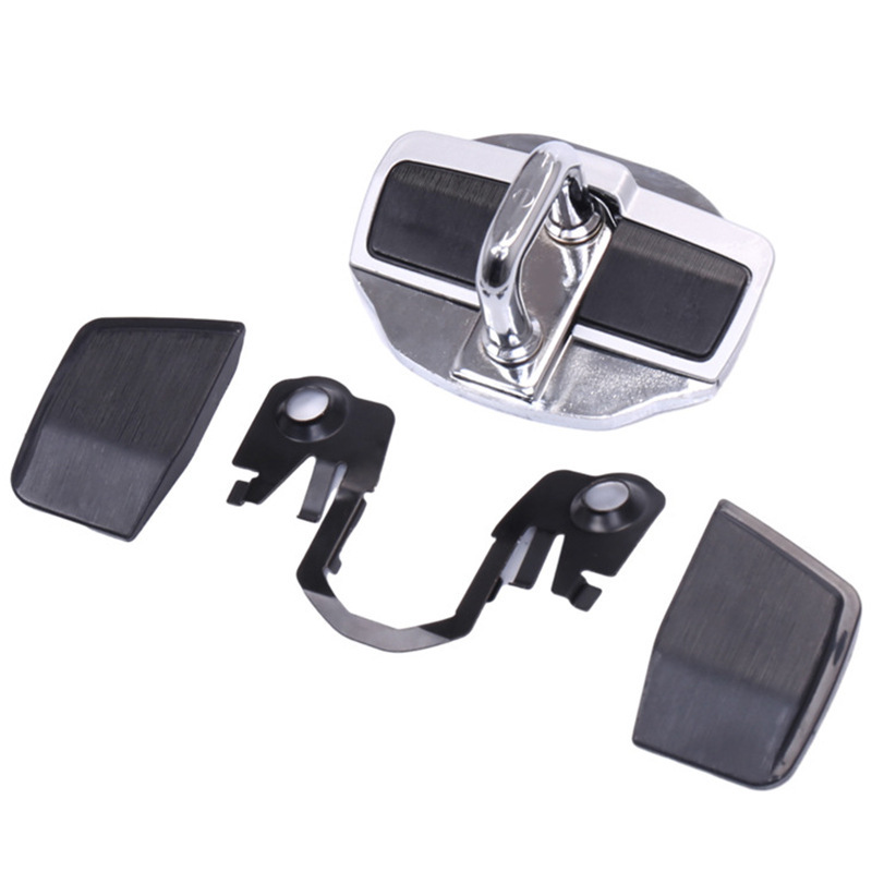 Adecuado para todos los modelos Honda, almohadillas de silicona amortiguadoras para cubiertas de cerraduras de puertas, fundas para cerraduras de puertas, accesorios para automóviles, específicamente para el vehículo.