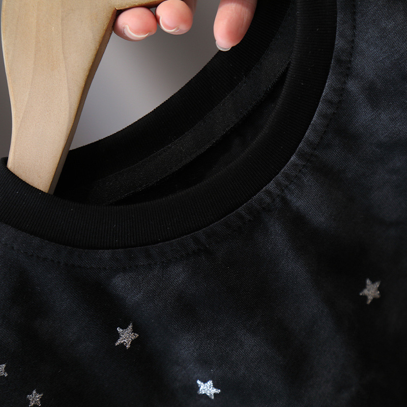 7324 traje sin mangas para niños verano 2025 nuevo chaleco rasguños para niños verano moda pantalones cortos de mezclilla coreanos