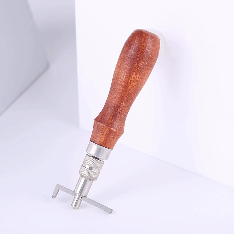 Stainless steel leather groover seven-in-one multi-function edge cutter edge press edger hand tool
