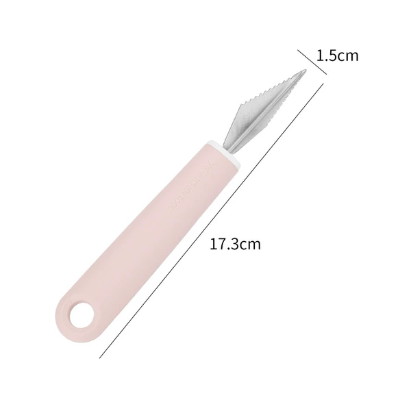 A137-Fruit carving knife-pink