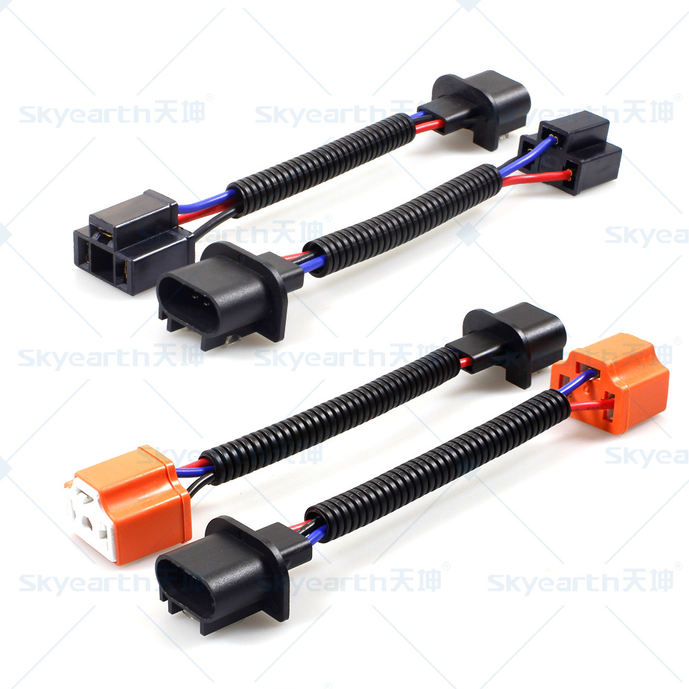 Faros de automóvil adaptador de lámpara de niebla de línea de extensión de lámpara de automóvil kit de arnés de cableado de fabricación directa puede producirse bajo demanda