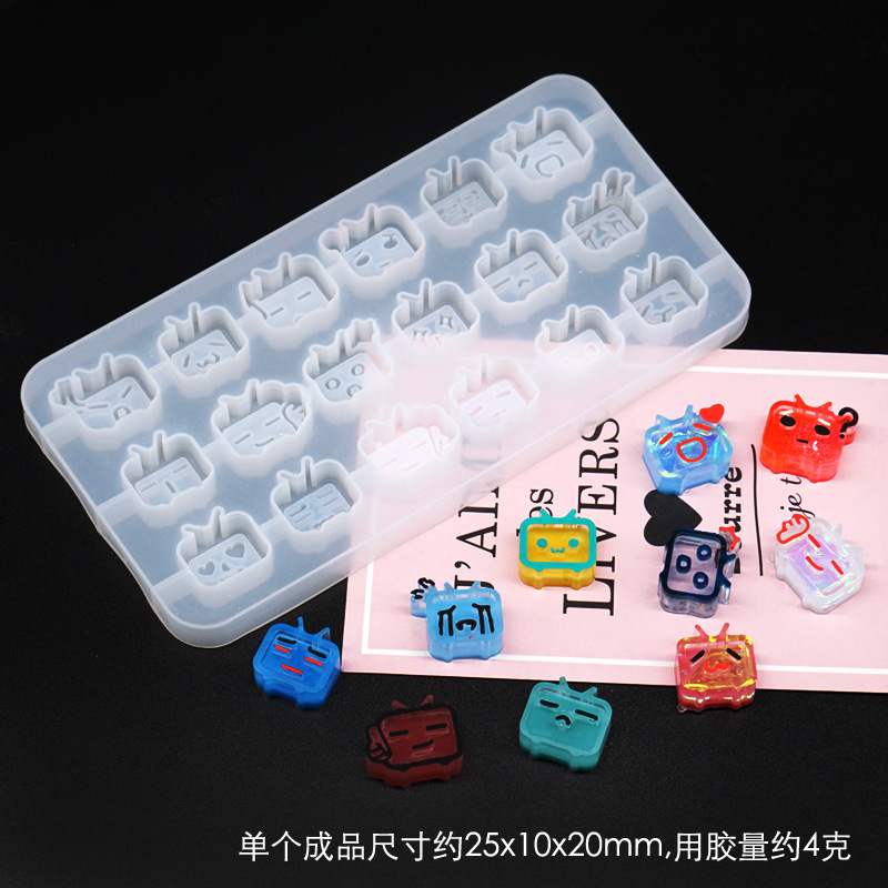 エポキシ樹脂接着剤モールド DIY クリエイティブ幼稚園アクセサリー材料装飾標本カードセット猫の爪 hgs|undefined