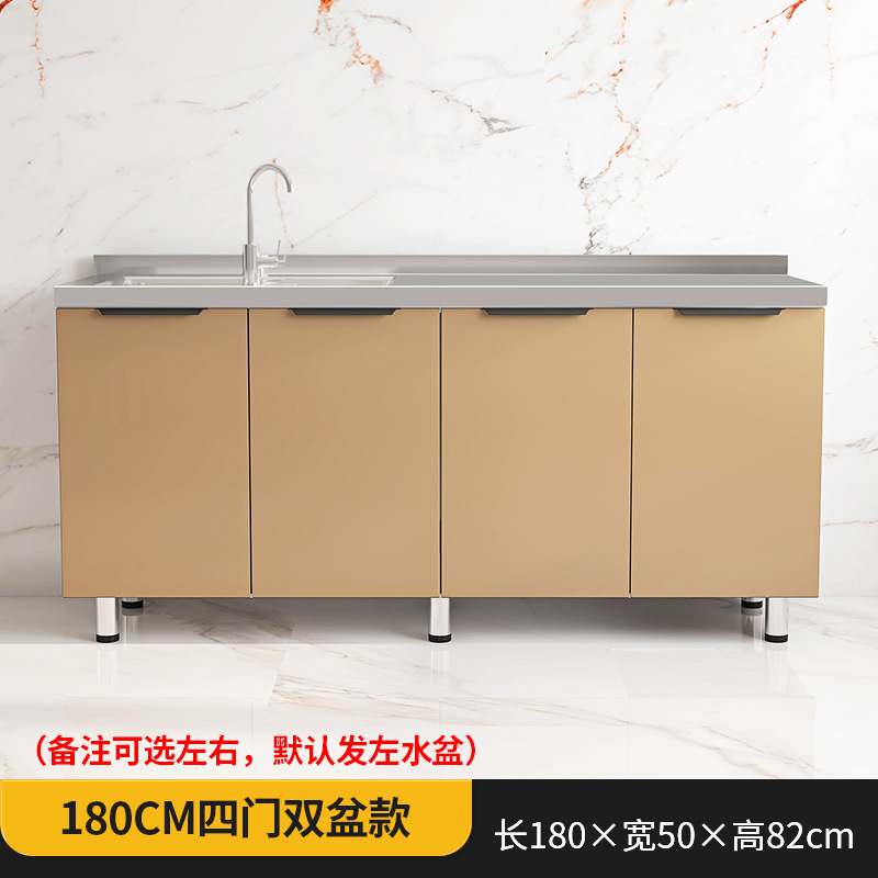 キッチンキャビネット、ストーブキャビネット、一体型家庭用収納キャビネット、田舎の経済的なキッチン収納キャビネット、シンプルな食器棚|undefined