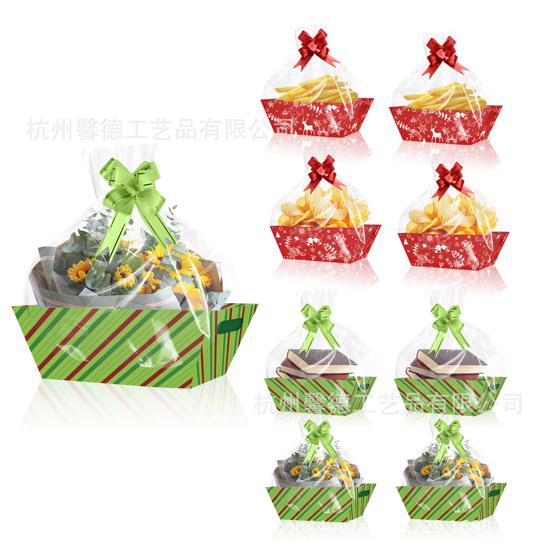 BD115 comercio exterior zhai golden moon house cuenta regresiva 30 días luna fiesta regalo papel kraft bolsa de cuerda portátil