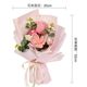 Birthday Gift Female Cross-border Foreign Trade Handmade Knitted Flower bouquet Finished Sunflower Wool Flower Simulation Fake Flower College Entrance Examination
