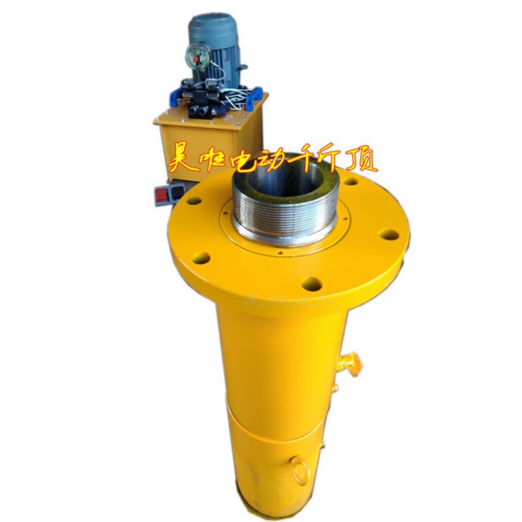 抖音同款电动液压千斤顶   同步顶升 平移 下压可360°工作千斤顶