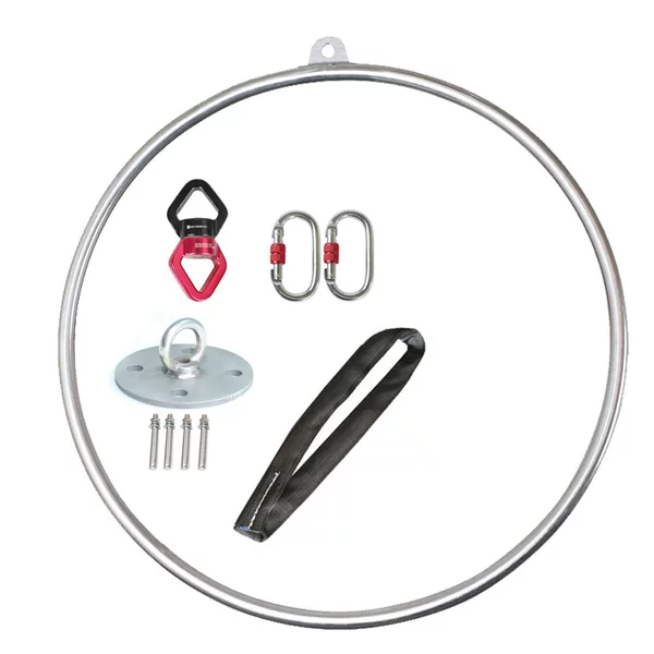 MTC certified manufacturers wholesale air yoga steel pipe dance single binaural ring dance air commercial acrobatic gymnastics