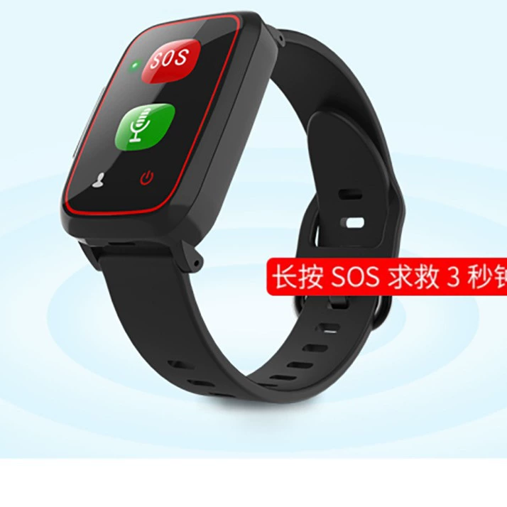 With synchronisation with phone, smart watch for elderly, digital bracelet, tracks heartbeat
