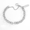 Fashionable bracelet stainless steel, punk style, wholesale