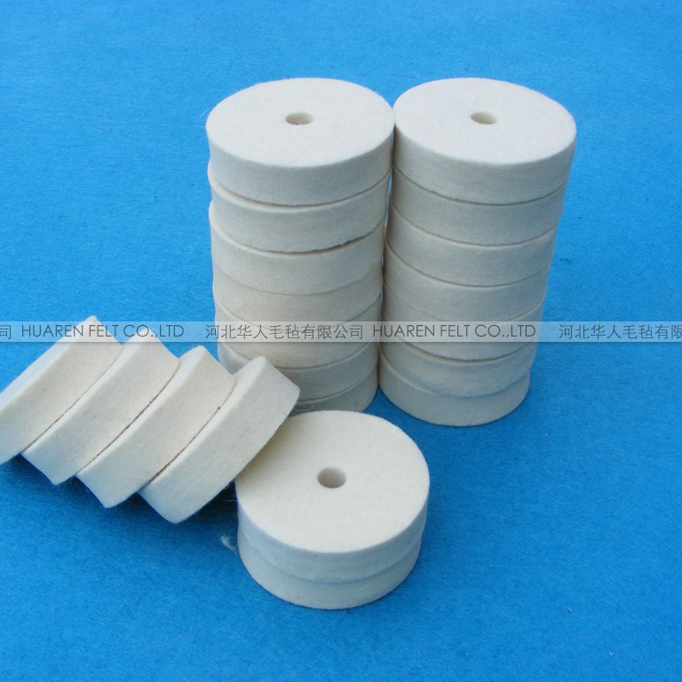 供应抛光毛毡轮 各种规格抛光毛毡轮 羊毛轮