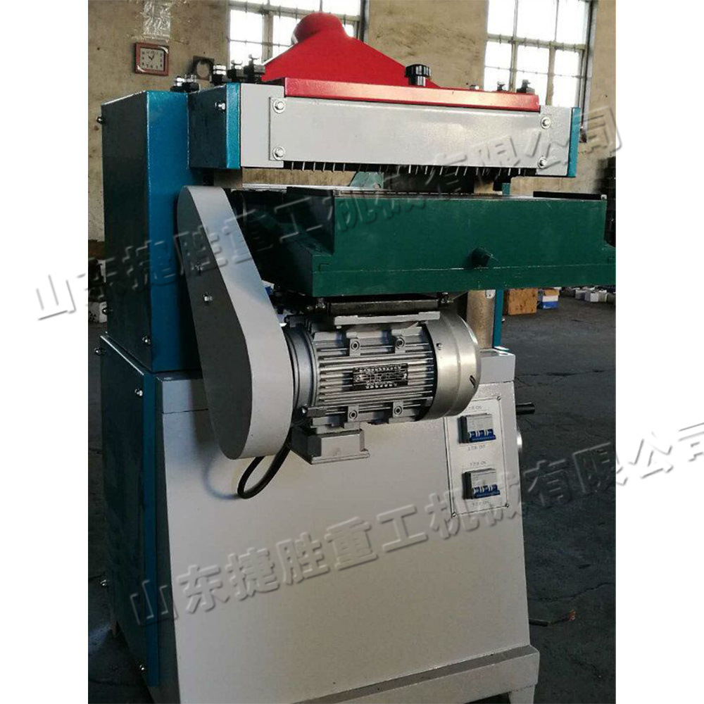 Máquina de prensado vertical de alta velocidad de doble cara, pequeña máquina de prensado de madera de tres entradas y dos salidas, máquina de prensado eléctrica auto-configurada de aspiración de polvo