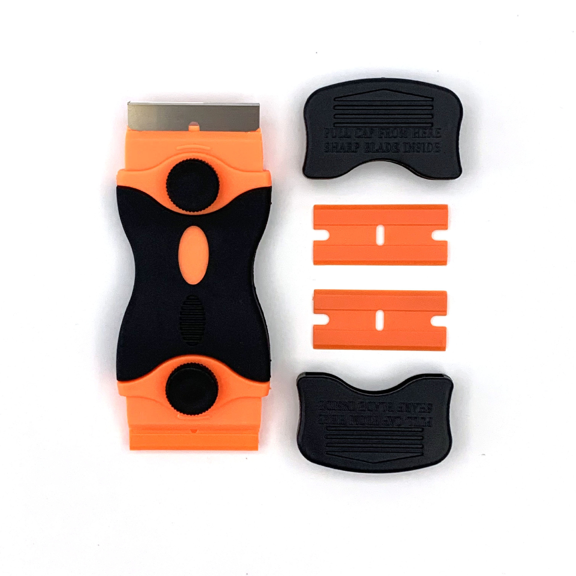 双头除胶小铲刀汽车玻璃贴膜工具手机电脑屏幕除胶清洁刮刀多功能