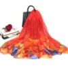Chiffon long towel-1#color