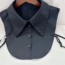 假领子百搭假衣领秋冬毛衣装饰衬衣领内搭打底蕾丝雪纺棉布娃娃领